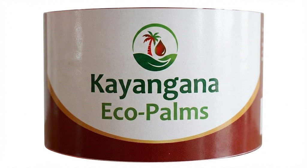 Kayangana branded palm oil packaging